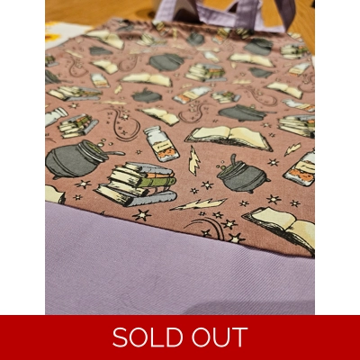 Books and spells tote Books and spells tote